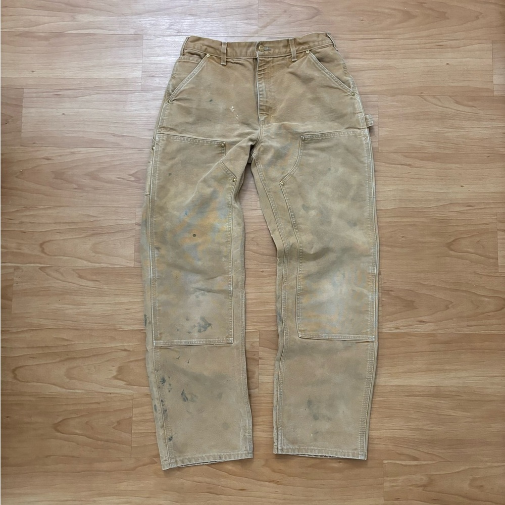 🏷Vintage Carhartt Double-Knee Workwear Pants (33x34)